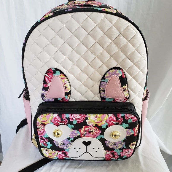 Betsey Johnson Other - Betsey Johnson Animal & Floral Backpack